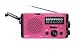 Etón FR400 Special Edition Pink Crank-Powered Emergency Radio with AM/FM, NOAA and TV-VHF