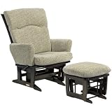 Dutailier Reclining Multiposition Modern Grand Chair 854 Glider - Espresso