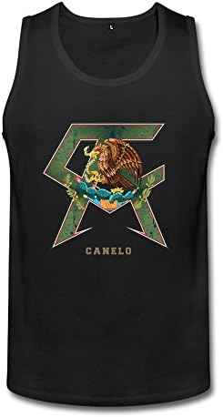 LOOIN Men's Canelo Alvarez Boxing Logo Top M