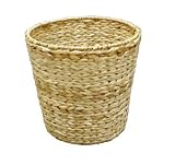 Whitney Design ML-6692 Woven-Banana-Leaf Round-Shaped Waste Basket
