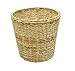 Whitney Design ML-6692 Woven-Banana-Leaf Round-Shaped Waste Basket
