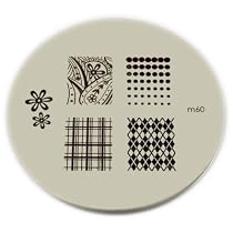 Konad Stamping Nail Art Image Plate - M60
From Konad Nail Art
