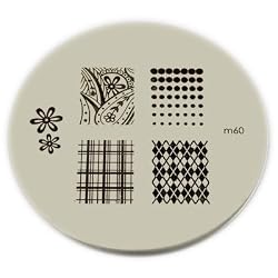 Konad Nail Art - Stamping Image Plate - M60