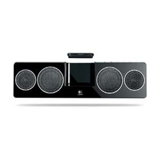 Logitech Pure-Fi Anywhere 2 Soundsystem für iPod/iPhone schwarz