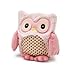 Intelex Hooty Microwaveable Plush, Pink