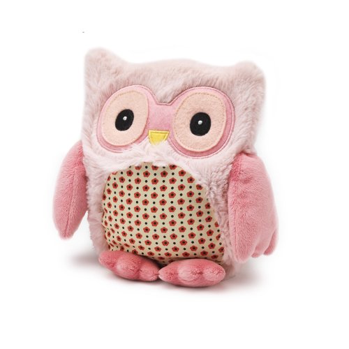 Intelex Hooty Microwaveable Plush, Pink