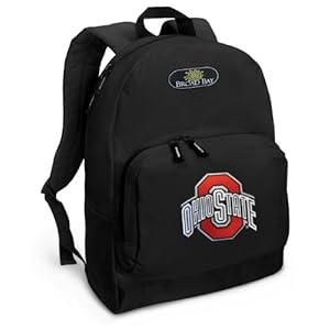 OSU Buckeyes Backpack Black Ohio State for Travel or School Bags - BEST QUALITY Unique Gifts For Boys, Girls, Adults, College Students, Men or Ladies