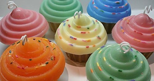 Large Cupcake Candle