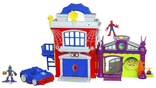 Hasbro - 330781480 - Figurine - Quartier General - Spiderman