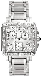 Bulova Women's Sport/Marine Star Diamond Chronograph Watch 96R000