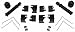 Raybestos H15856A Professional Grade Disc Brake Caliper Hardware Kit
