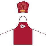 Kansas City Chiefs NFL Barbeque Apron and Chef's Hat