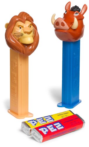 PEZ Lion King, 0.58-Ounce Assorted Candy Dispensers (Pack of 24) by PEZ