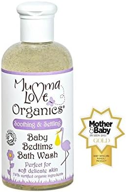 Mumma Love Organics Soothing &amp; Settling Baby Bedtime Bath Wash 250ml