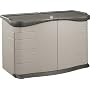 Rubbermaid 3753 Split-Lid Deck Storage Shed 18-Cubic Feet