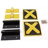 Arnold 8-Inch to 10-Inch Deluxe E-Z Ramp Hardware Kit Includes Non-Skid Top Plate,... by Arnold