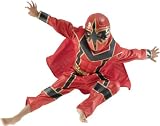 Power Rangers tm Mystic Force tm Muscle Chest Costume Red Size Medium age 5-7 years