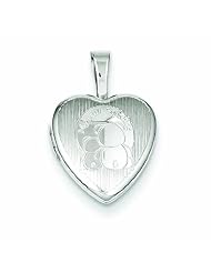 Genuine .925 Sterling Silver My Little Sunshine Bears12mm Heart Locket 1.3 Grams. 100% Satisfaction Guaranteed.
