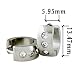 Spacer Animal Stainless Steel Mens Hoop Earrings Spacer Animal Stainless Steel Mens Hoop Earrings