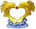 BR KISSING GOLDFISH HEART 1 LG