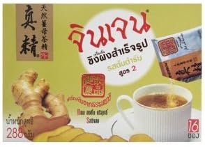 Gingen Instant Ginger Beverage Formula 2 Original Flavor 288g. (18g.x16 Sachets)