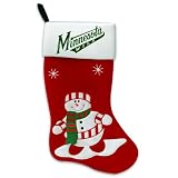 24" NHL Minnesota Wild Snowman Hockey Logo Christmas Stocking