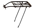 Avenir rear alloy pannier rack fits 24" 26" 700C