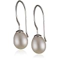 Valero Pearls Valero Classics Damen-Ohrh�nger 925 Sterlingsilber S��wasser-Zuchtperlen wei� ca. 8,5-9,0 mm  354020