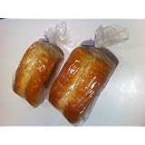 Bread Loaf Bags Pack of 100 with 100 Free Bread Ties!
