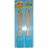 Setof2SiliconeGrillBastingBrush