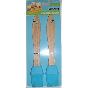 Click here to buy Set of 2 Silicone Grill Basting Brush by Cooking Concepts.