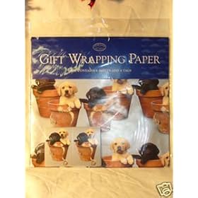 DOG Gift Wrap Christmas Birthday all occasion