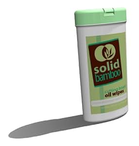 Amazon.com: Solid Green Bamboo Cutting Board Mineral Oil Wipes, 30