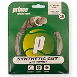Prince Synthetic Gut Duraflex String (COLOR: White, TENNIS GAUGE:16)