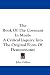 The Book of the Covenant in Moab: A Critical Inquiry Into the Original Form of Deuteronomy