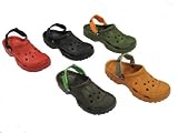 crocs Off-Road Clog,Red/Black,Men's 7 M/Women's 9 M