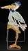 5' Holographic Stork Rope Light Yard Art