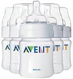 Philips AVENT 9 Ounce BPA Free Bottles, 5 Pack