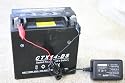 超小型(13.8V-1A)バイク用バッテリー充電器(ショート回避回路内臓)