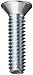 Steel Machine Screw, Zinc Plated Finish, Flat Head, Phillips Drive, 3/8