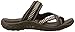 Skechers Women's Reggae-Rasta Thong Sandal, Chocolate, 7 M US