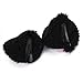 ReNext 3 Pairs Cosplay Cat Ears Hair Clip Hairpin (Black, White & Pink)