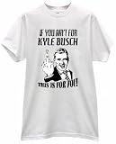 MAN FLIPPING BIRD MIDDLE FINGER IF YOU AINT FOR KYLE BUSCH THIS IS FOR YOU FAN T SHIRT jersey