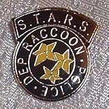 Resident Evil S.T.A.R.S. Raccoon Police Black Logo PIN
