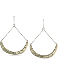 Ax + Apple "Imperial Ash" Aida Bronze Drop Earrings