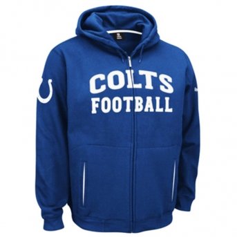Indianapolis Colts Hoodie-Zip Sweat-Shirt, S