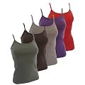 HERMKO 1560 Damen Tr�gerhemd aus 100 % EU-Baumwolle, schadstoffgepr�ftes Unterhemd, Top mit Spaghettitr�ger zertifiziert nach den strengen Richtlinien von �ko-Tex 100, Shirt for ladies, W�sche direkt ab schw�bischem Werk