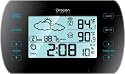 Oregon Scientific BARM699 Touch-Screen AM/FM Radio Alarm Clock with Weather Forecasts and Wireless Outdoor Thermometer