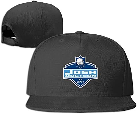 Unisex 2016 US Football Draft Josh Doctson Snapback Dancing Visor Cap Black