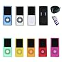 Grip Silicone Case/Skin/Protector/Cover for Apple iPod Nano 4G 4th Generation Chromatic 8GB 16GB + LCD Screen Protector + Sports Armband (Many Colors Available)